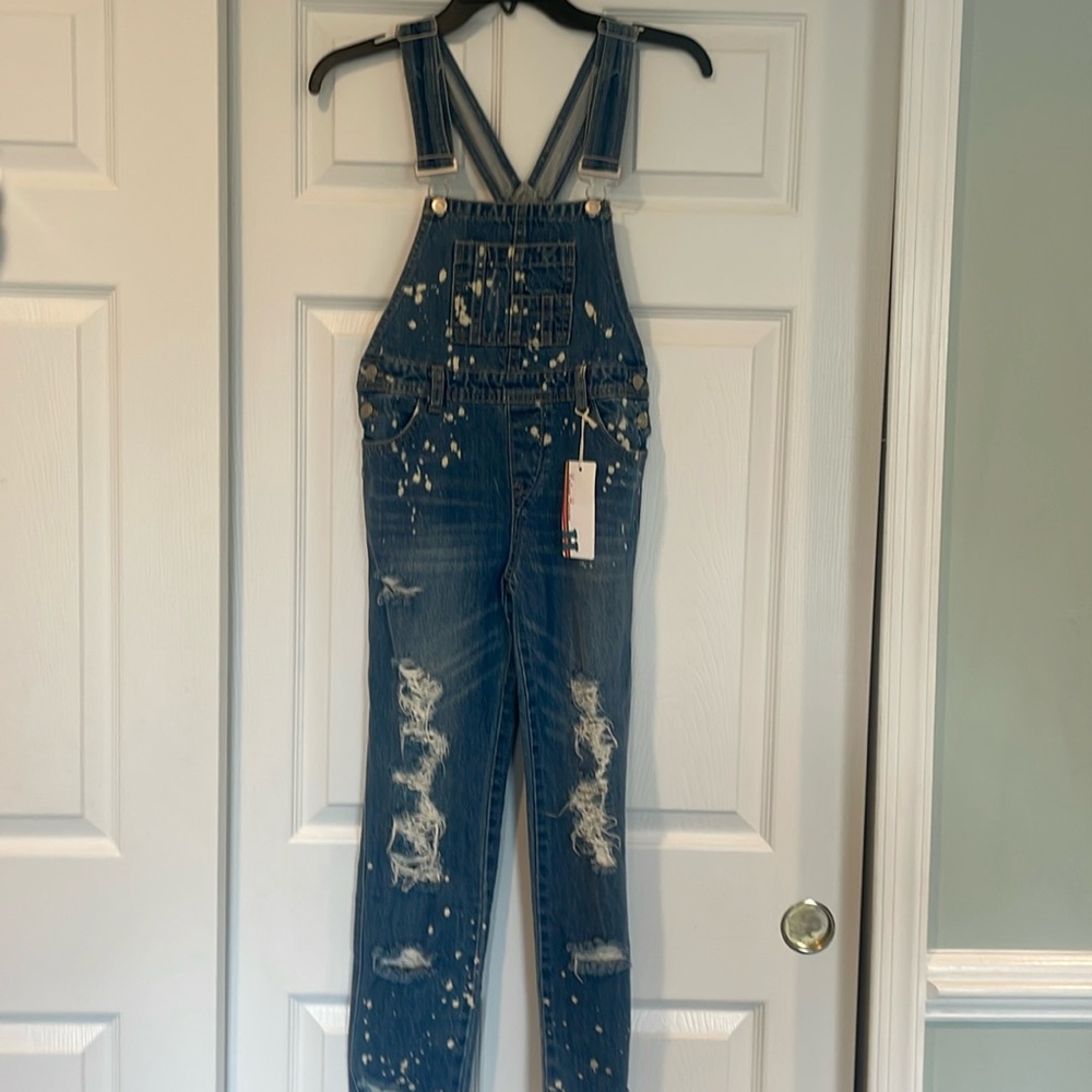 Vintage Havana denim overalls L